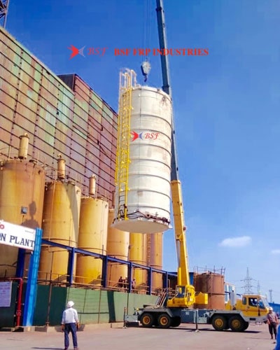 FRP Chemical Storage Tank