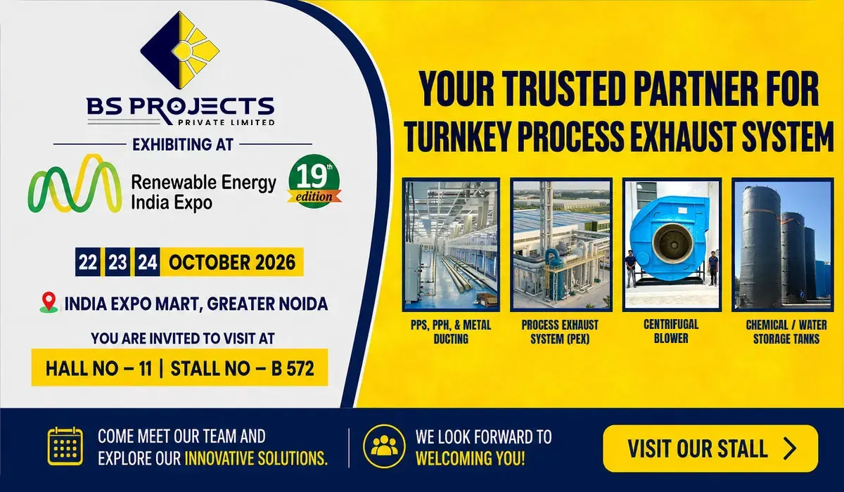 BS Projects Private Limited at Renewable Energy India Expo